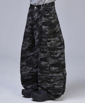 투웨이 멀티 카고 팬츠[카모]