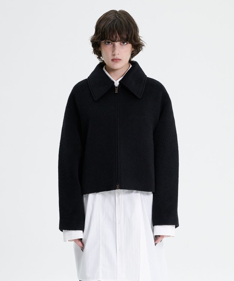 Traum Short Zip-up [ Black ]