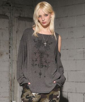 2 hole t (dark grey)