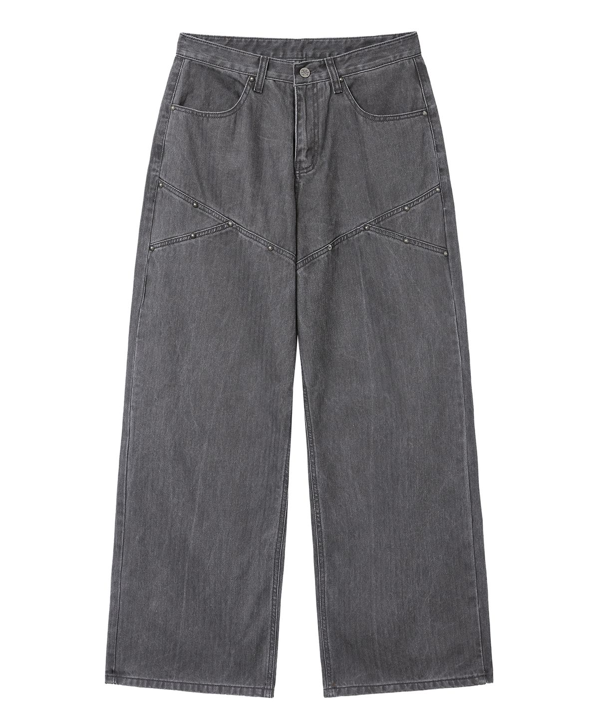 미드나잇 무브(MIDNIGHT MOVE) hb rivet pants (dark grey)