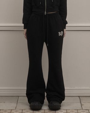 Chrome Bootcut Pants (black)