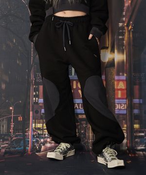 heart jogger pt - black