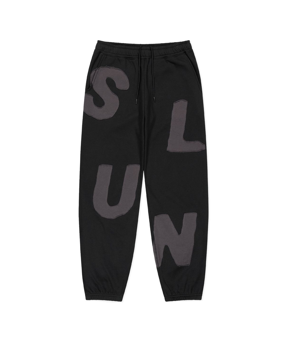 썬러브투어(SUNLOVETOUR) Capital Brushed Sweatpants Black