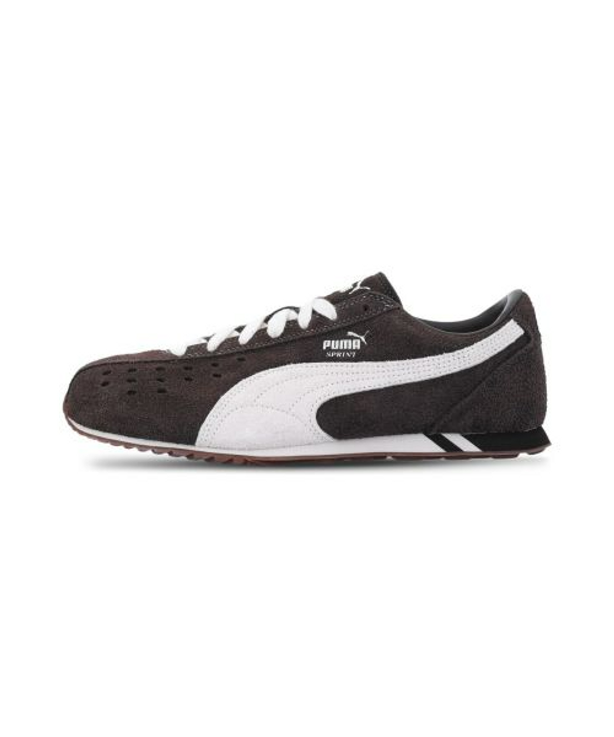 푸마(PUMA) 스프린트 - (헤어리 스웨이드) 초콜릿:포레스트 / 406113-01