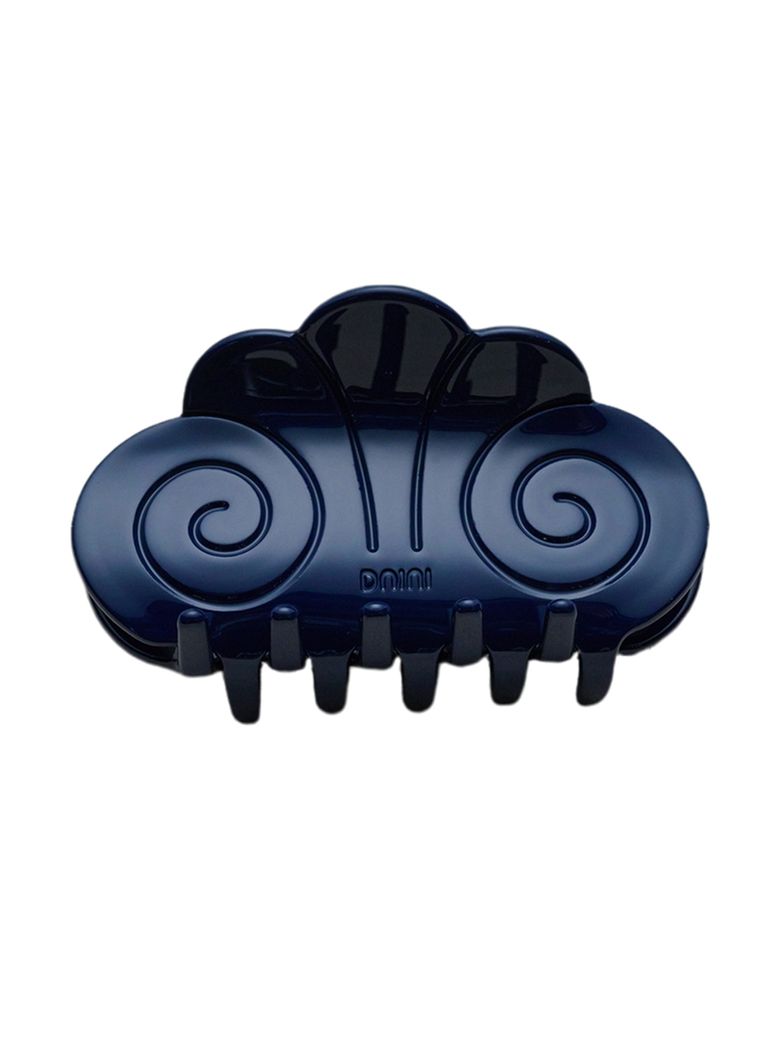Spiral claw clip L(Navy)