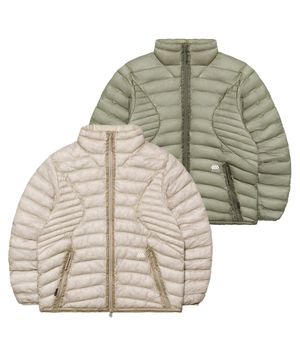 [곤조PICK] [2COLORS] 마리포사 라이트 패디드 자켓