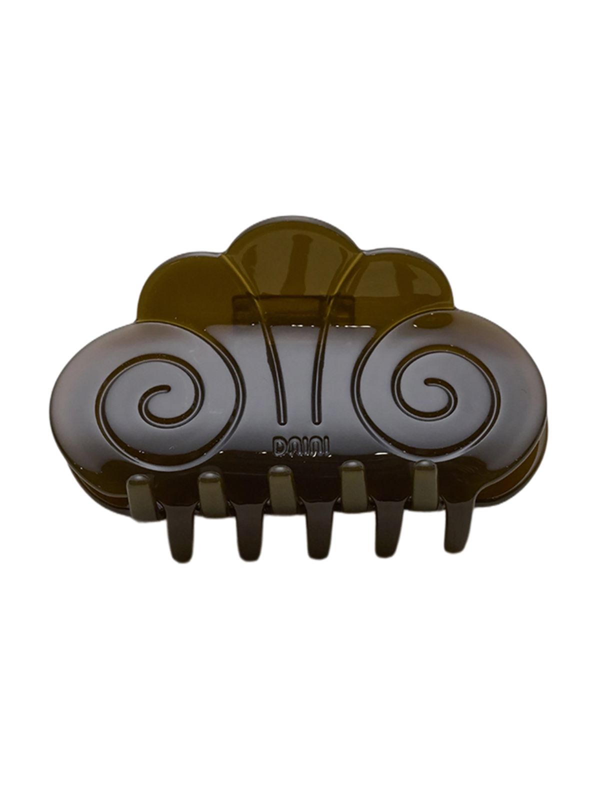 드니니(DNINI) Spiral claw clip L(Khaki brown)