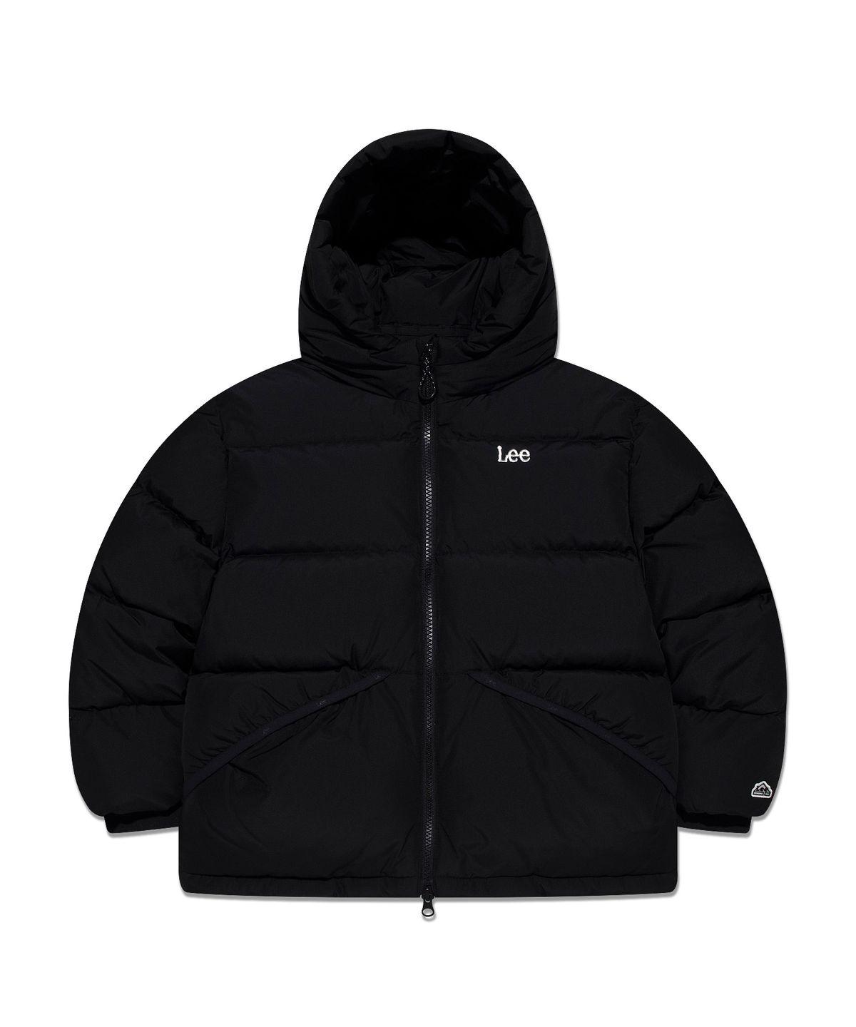 리 키즈(LEE KIDS) 후드 헤비다운 숏푸퍼 블랙 LK2504DP03BK
