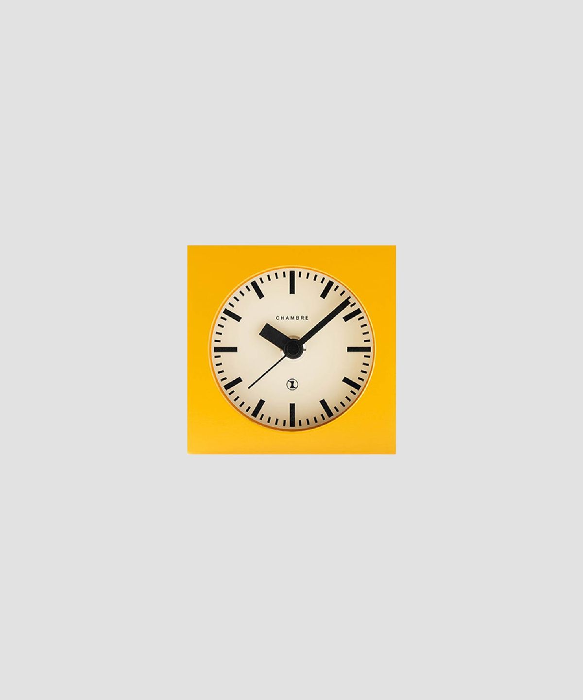 모로모로(MOROMORO) 블록 데스크 클락 - 머스타드