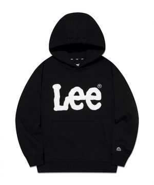 빅트위치 부클자수 포인트 후디 블랙 LK2504HD01BK