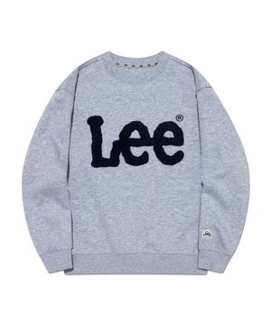 베이직 기모안감 빅트위치 맨투맨 멜란지그레이 LK2504CR01MG