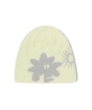 Cali Shaggy Beanie Yellow