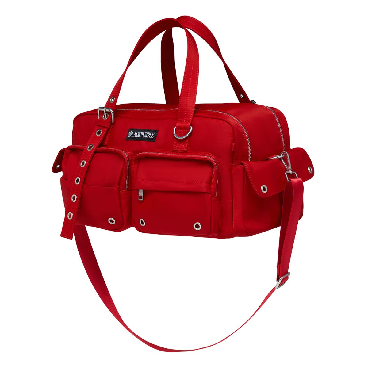 블랙 퍼플(BLACK PURPLE) 오버로드 카고 백    Overload Cargo Bag_Red