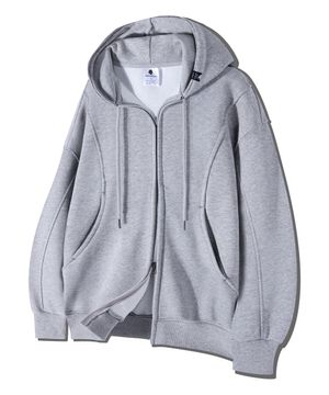 절개 스티치 2WAY 후드집업 GHZ-278_그레이