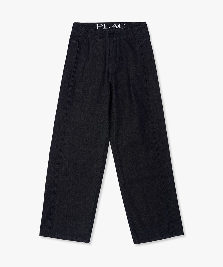 커브드 데님 팬츠 M67 딥 블루
