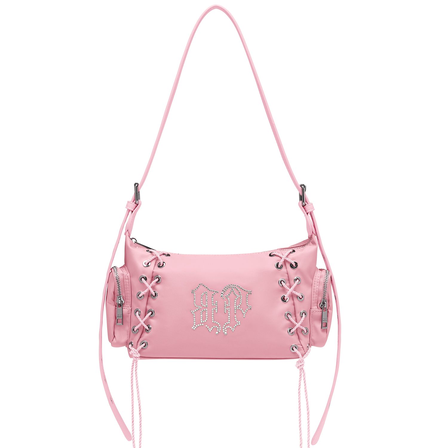 ★BLACKPURPLE☆Glow Corset Bag MUSINSA | BLACK PURPLE Glow Corset Bag_PINK