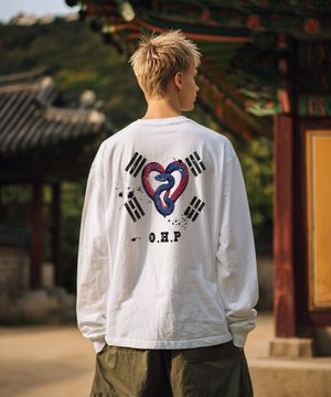 OHPxAIDAEVE b태극스네이크 크루넥 긴팔티셔츠