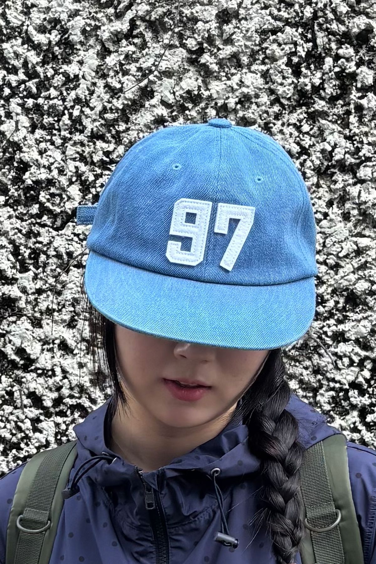 드리니끄(DRENIQ) 97 블루 진 플랫 캡
