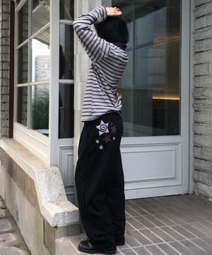 투스타 아플리케 벌룬 팬츠(4 Color / 기모 VER 추가)