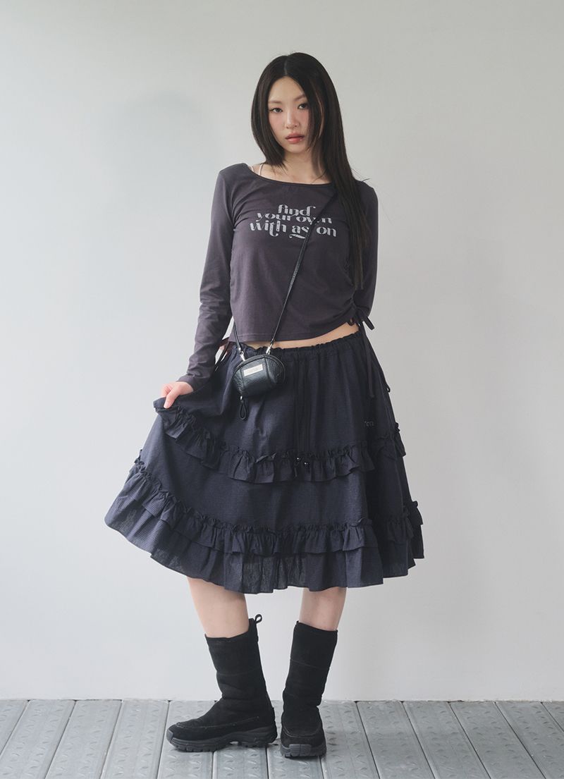 スカート ason CHECK KANGKANG MIDI SKIRT / NAVY MUSINSA | ASON CHECK KANGKANG MIDI SKIRT / NAVY