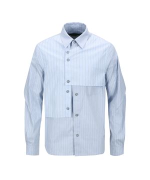 STRIPE LAYERED SHIRTS atb1338m(BLUE)