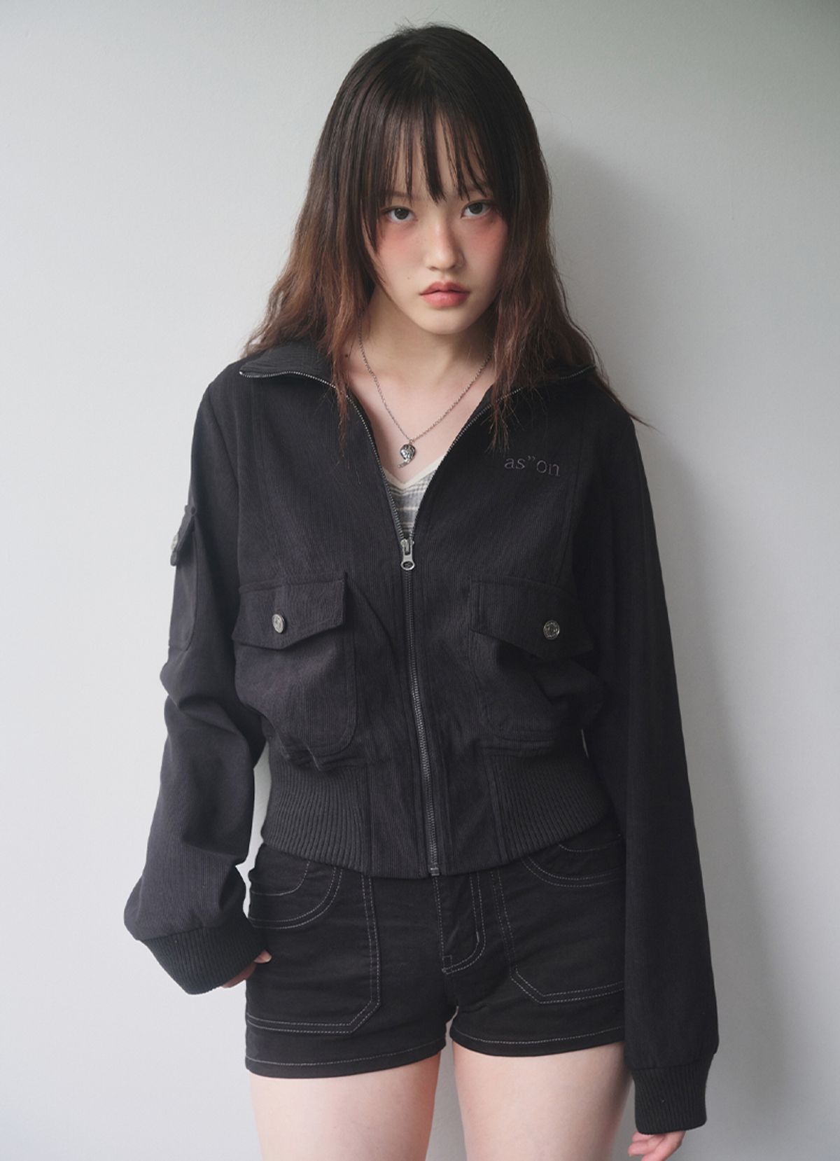 애즈온(ASON) POSET CORDUROY JACKET