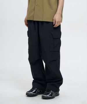 립스탑 롱 팬츠 블랙