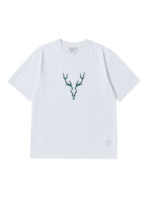 CORE STAG 심볼 티셔츠 화이트