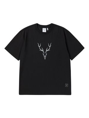CORE STAG 심볼 티셔츠 블랙