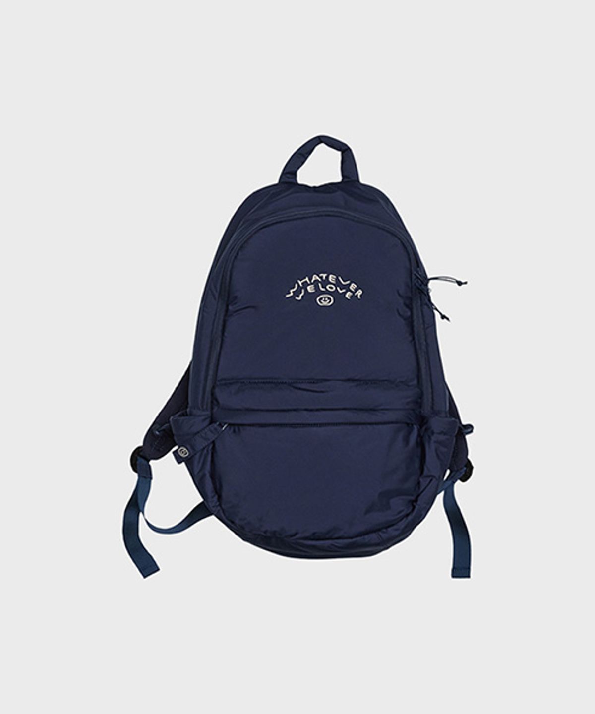 오울(OOOWL) PADDED BACKPACK WE LOVE NAVY