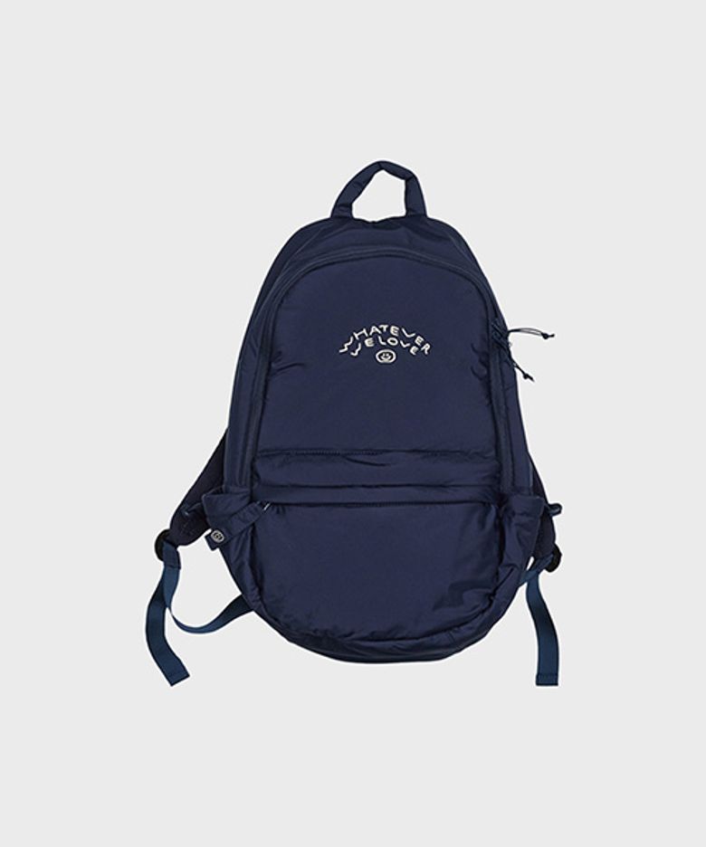 PADDED BACKPACK WE LOVE NAVY