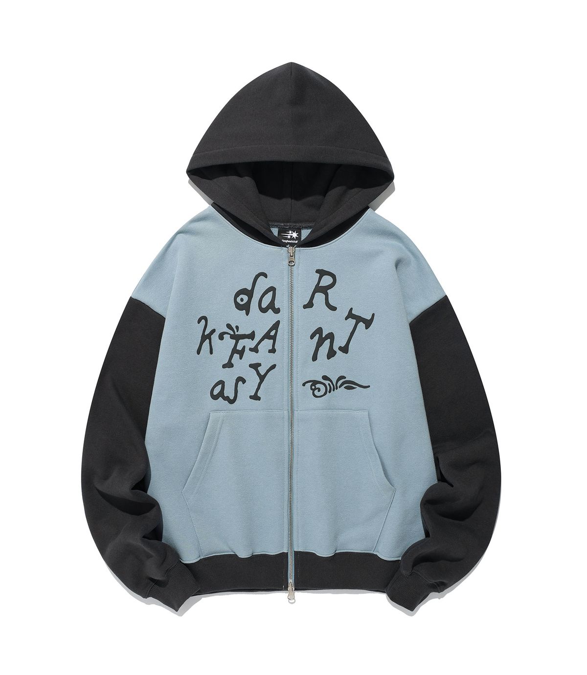 나이스고스트클럽(NICEGHOSTCLUB) DARK FANTASY HOODIE ZIP UP_SKYBLUE(NG2FFUM483A)
