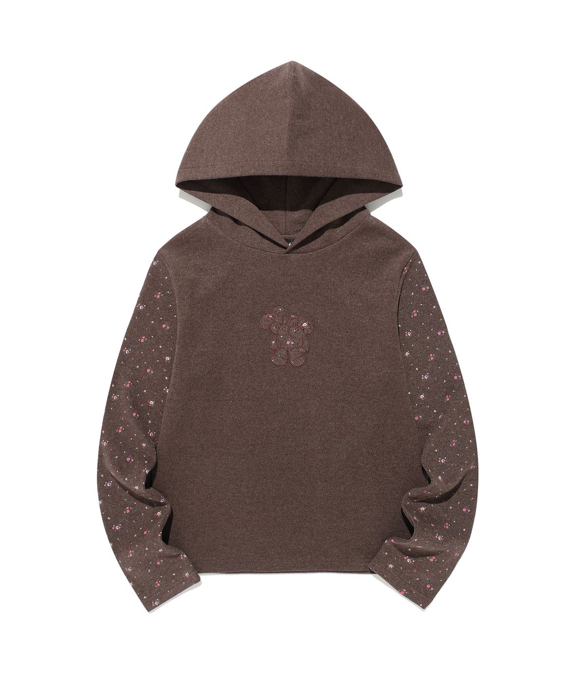 나이스고스트클럽(NICEGHOSTCLUB) BUNNYBEAR DOLL HOODIE_BROWN(NG2FFFT555A)