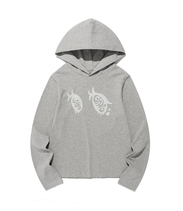 GIRL GANG EYE LOGO HOODIE_GREY(NG2FFFT556A)