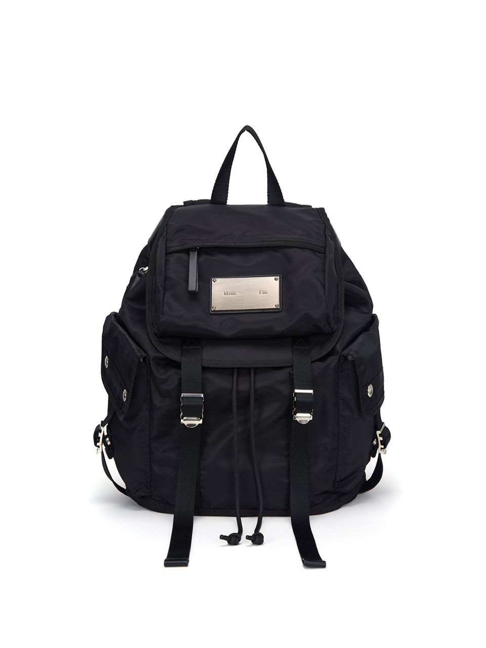 MUSINSA | MATIN KIM MATIN POCKET UTILITY LARGE BACK PACK IN BLACK