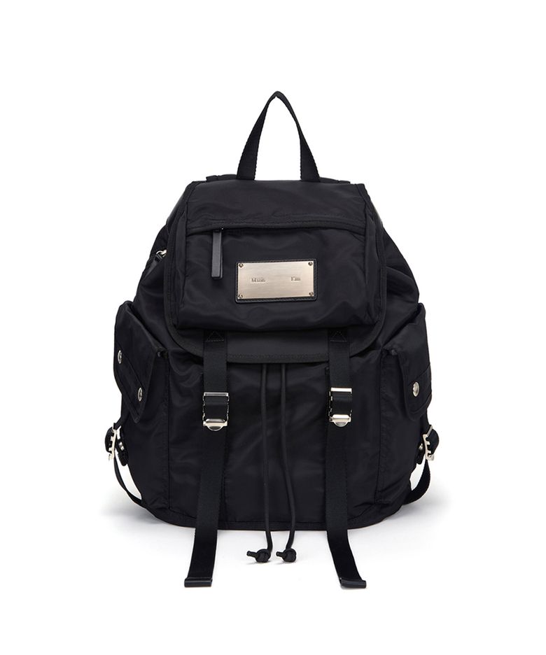 MATIN POCKET UTILITY LARGE BACK PACK IN BLACK