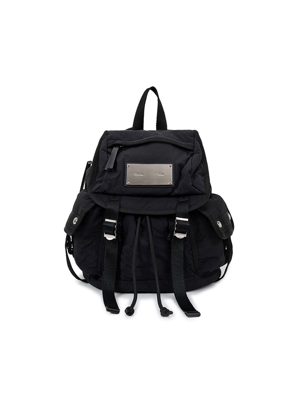 MUSINSA | MATIN KIM POCKET UTILITY SMALL BACK PACK IN BLACK