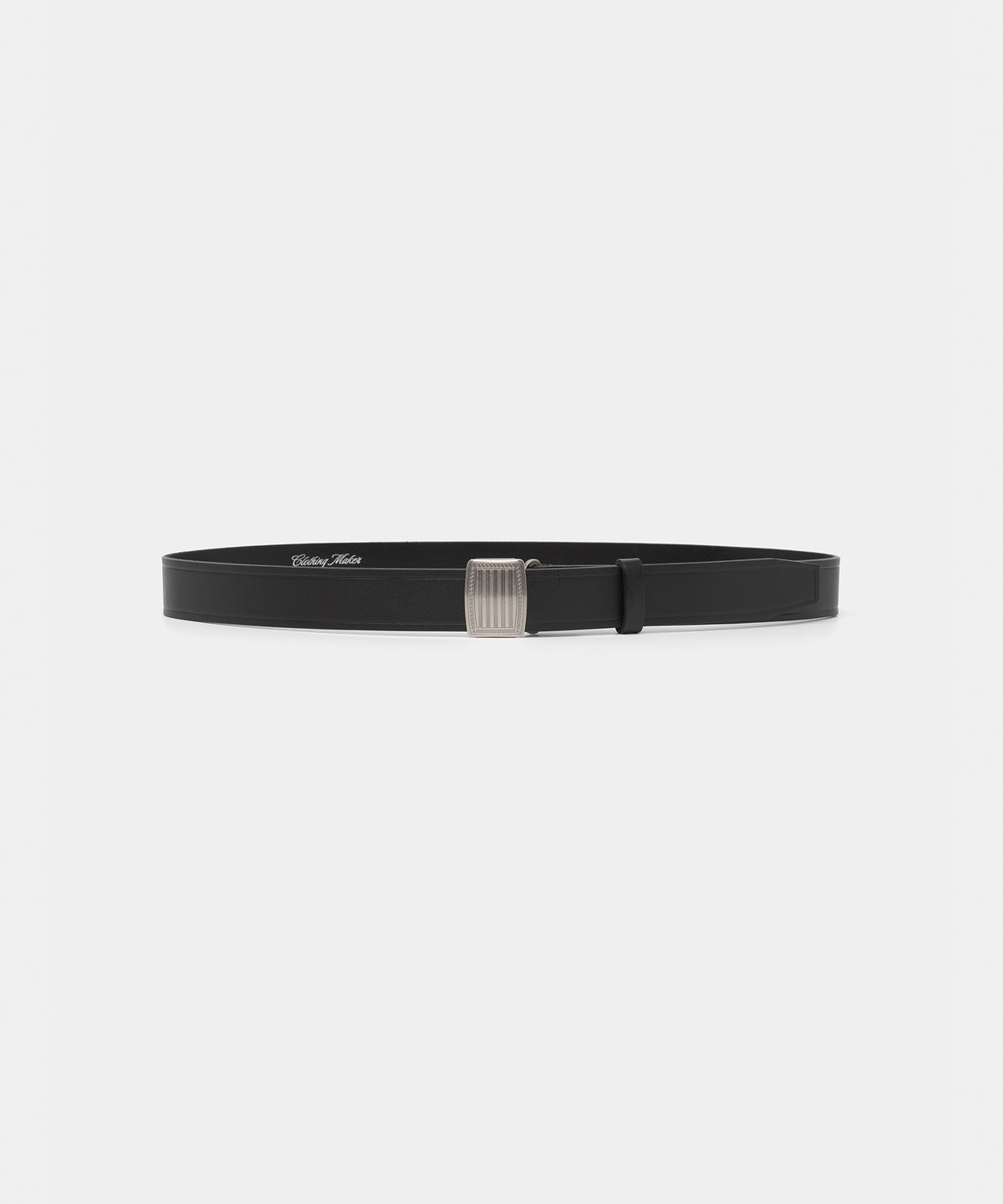 유니폼브릿지(UNIFORM BRIDGE) hickok leather belt black