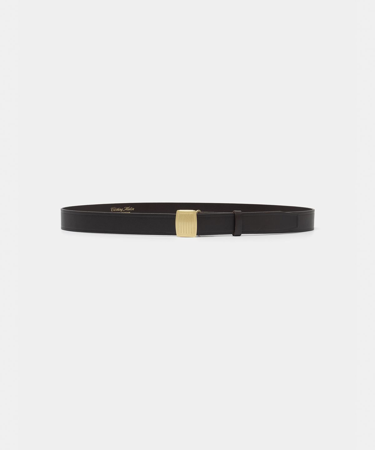 유니폼브릿지(UNIFORM BRIDGE) hickok leather belt brown