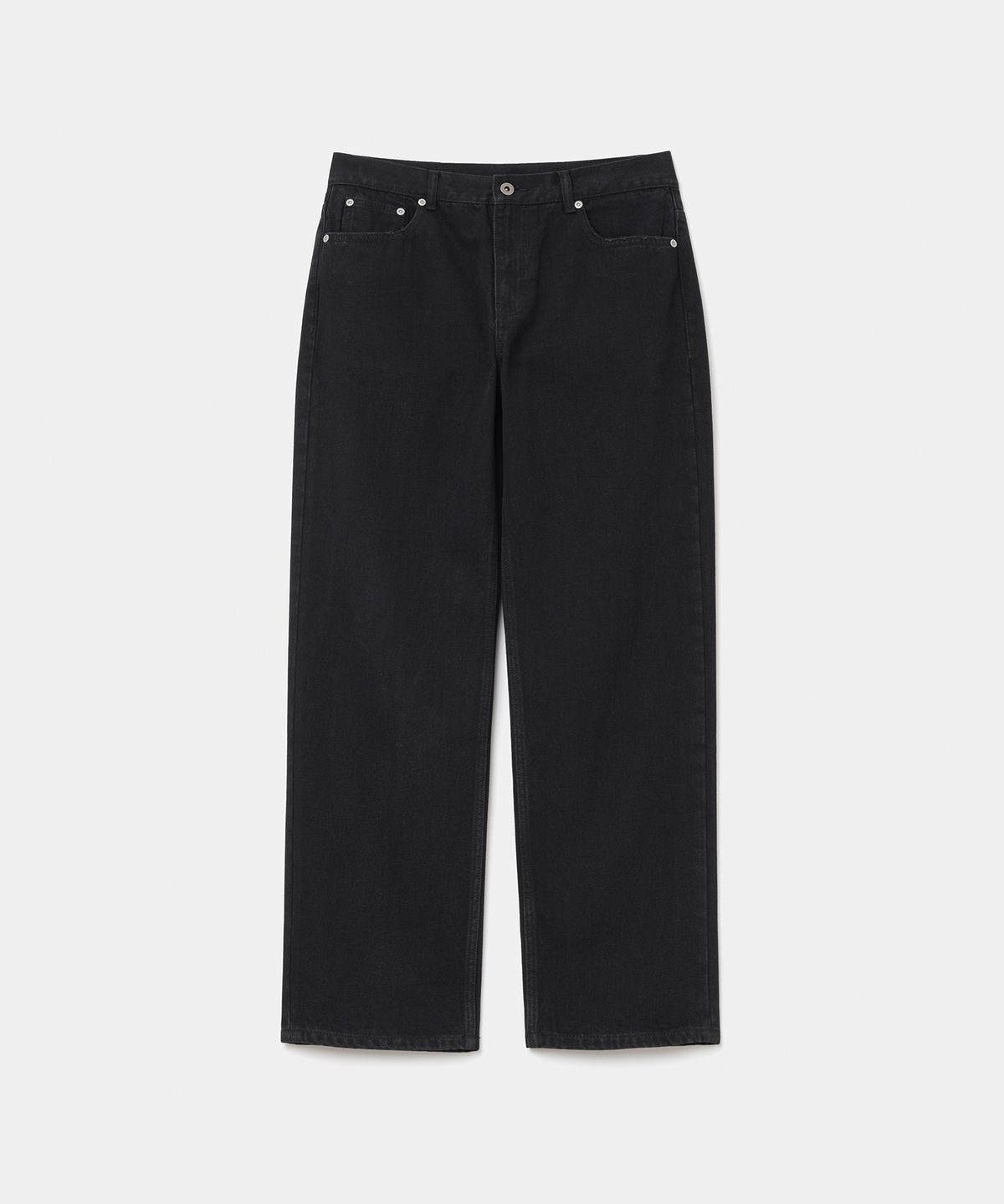 유니폼브릿지(UNIFORM BRIDGE) 003 denim pants slim fit 13oz black