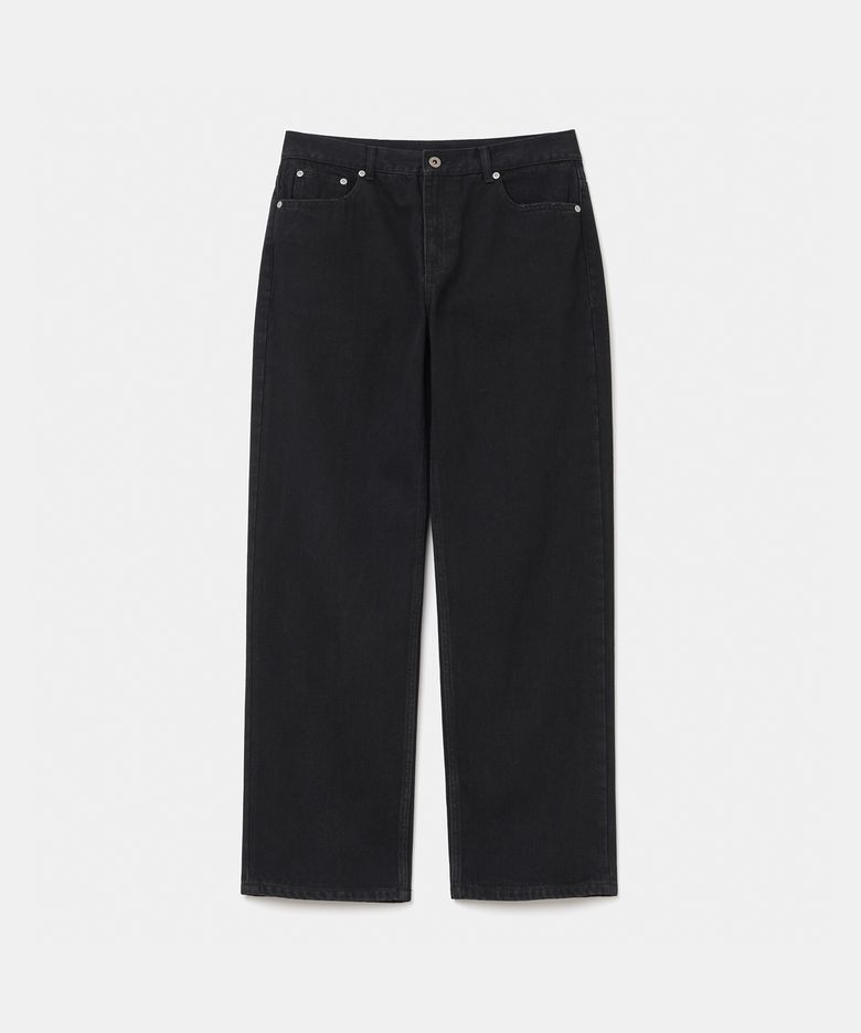 003 denim pants slim fit 13oz black