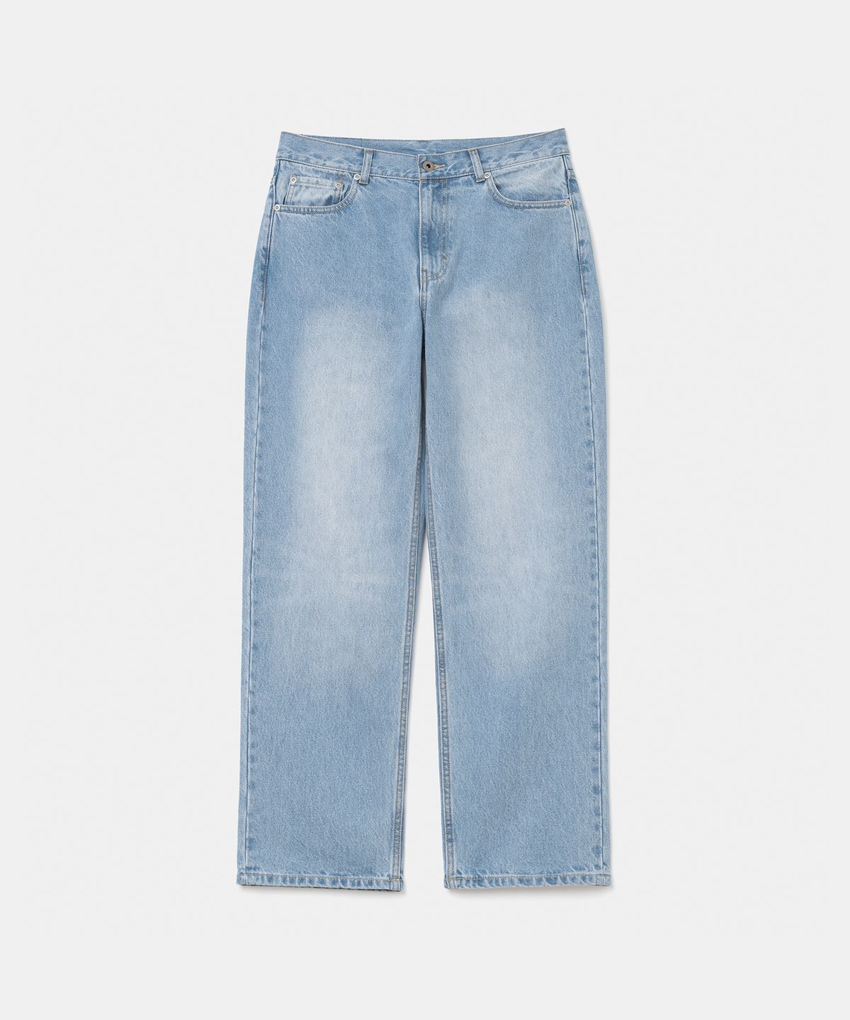 유니폼브릿지(UNIFORM BRIDGE) 003 denim pants slim fit 13oz light indigo