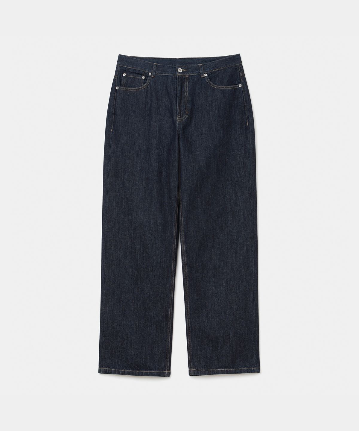 유니폼브릿지(UNIFORM BRIDGE) 002 denim pants regular fit 11.5oz indigo one washed