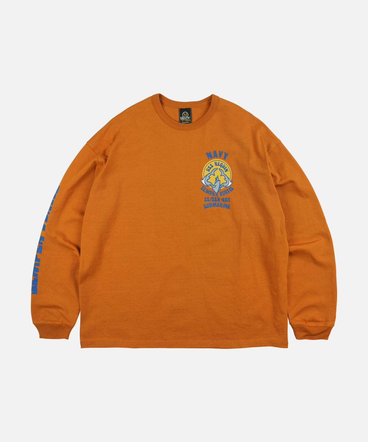 프리즘웍스(FRIZMWORKS) USS REQUIN L/S TEE _ INDIAN YELLOW