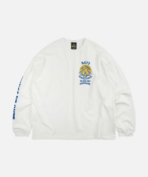 USS REQUIN L/S TEE _ WHITE