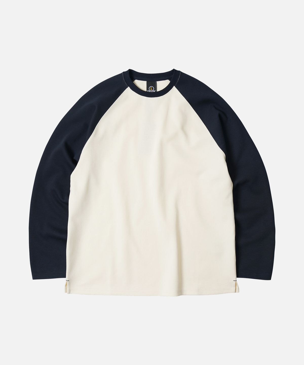 프리즘웍스(FRIZMWORKS) RAGLAN LONG SLEEVE TEE 002 _ NAVY