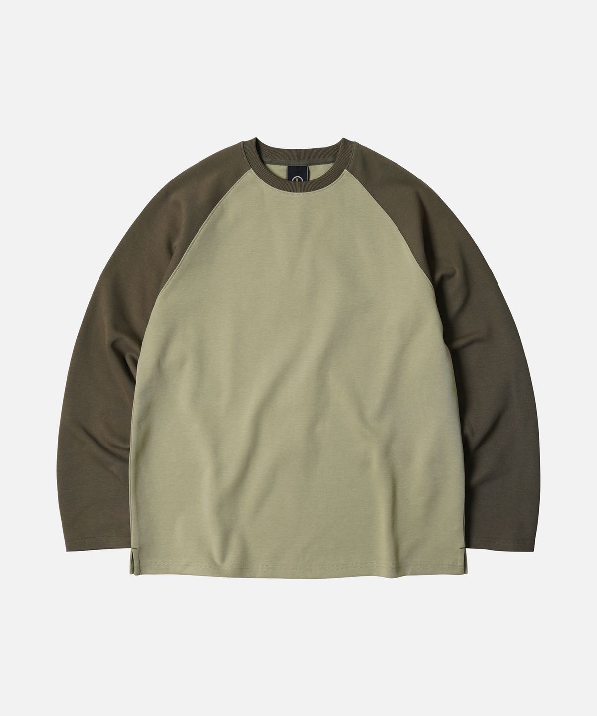 프리즘웍스(FRIZMWORKS) RAGLAN LONG SLEEVE TEE 002 _ OLIVE