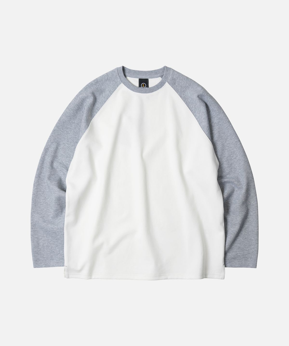 프리즘웍스(FRIZMWORKS) RAGLAN LONG SLEEVE TEE 002 _ GRAY
