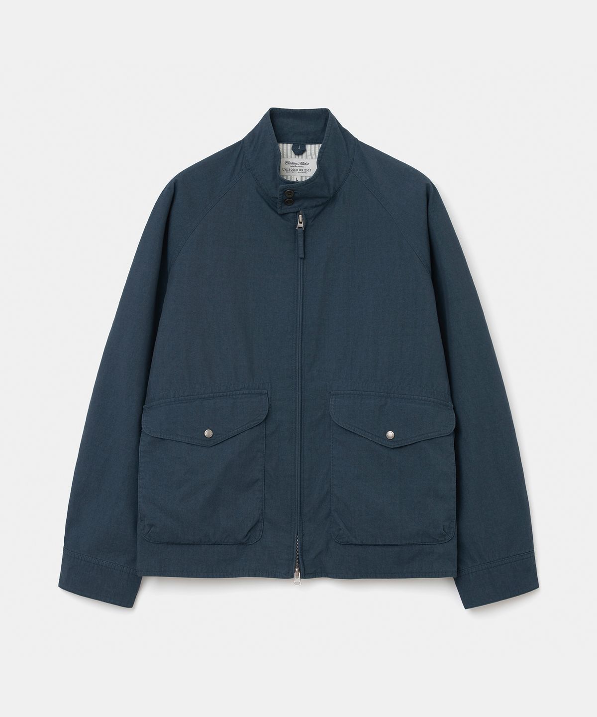 유니폼브릿지(UNIFORM BRIDGE) washed herrington jacket navy