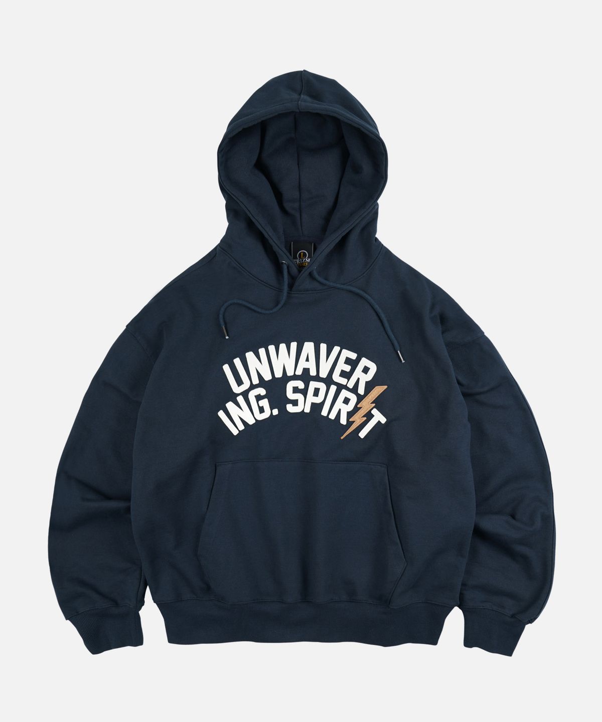 프리즘웍스(FRIZMWORKS) UNWAVERING SPIRIT PULLOVER HOODY _ NAVY